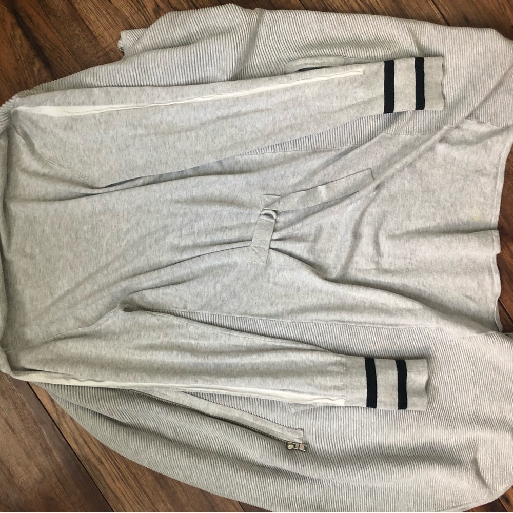 Dex partial zip cardigan- multi functional